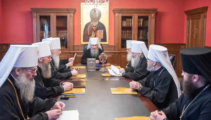 Ședința Sfântului Sinod al BOUkr. Imagine: news.church.ua