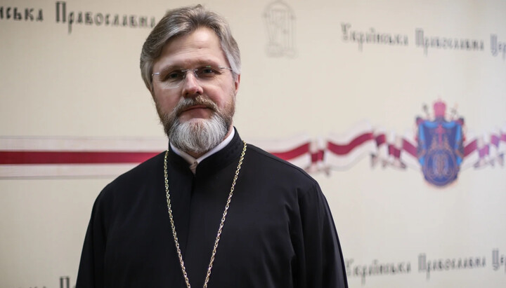 Archpriest Mykola Danylevych, deputy head of the UOC Department for External Church Relations. Photo: news.church.ua