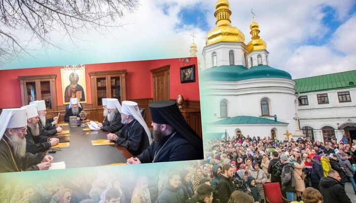 The Holy Synod of the UOC addressed the faithful. Photo: UOJ