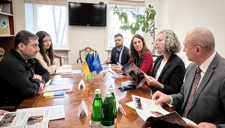 Ombudsman's meeting with UN representatives. Photo: t.me/dmytro_lubinetzs