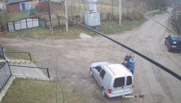 «Литургия» ПЦУ в Задубровке. Фото: скриншот телеграм-канала @orthobuk