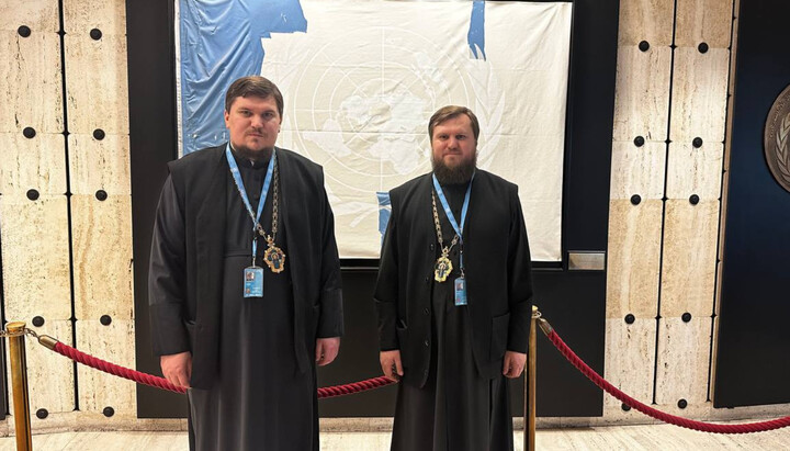Representatives of the UOC delegation to the UN. Photo: news.church.ua