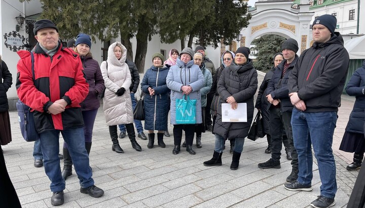 Комиссия Минкульта в Киево-Печерской лавре. Фото: ФБ-страница митрополита Варсонофия