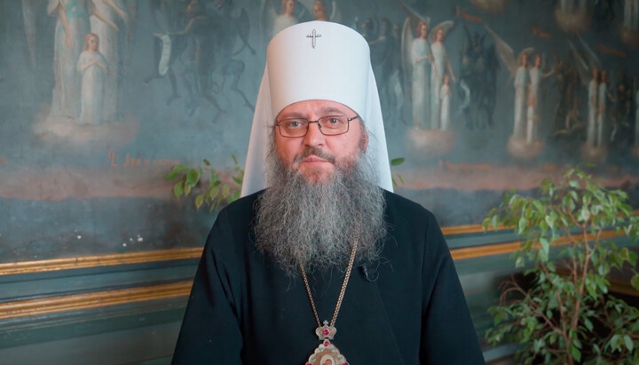 Митрополит Климент (Вечеря). Фото: скріншот YouTube-каналу «Українська Православна Церква»