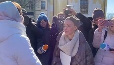 Ткаченко пожаловался на «грубое поведение» представителей УПЦ в Лавре