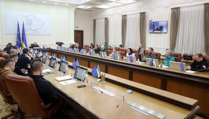 Заседание правительства Украины. Фото: t.me/otkachenkokyiv