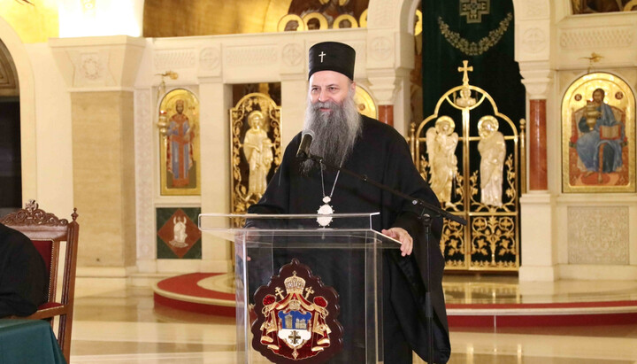 Πατριάρχης Σερβίας κ. Πορφύριος. Φωτογραφία: spc.rs