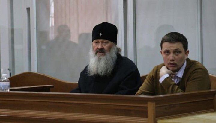 Митрополит Павел в суде. Фото: live-video.ru
