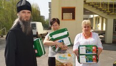 Насельники Киево-Печерской Лавры оказали помощь детям «Охматдета» и детдома «Малятко»