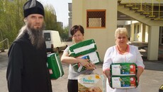 Насельники Києво-Печерської Лаври надали допомогу дітям «Охматдиту» та дитячого будинку «Малятко»