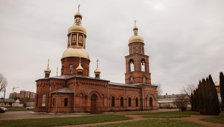 Biserica Sfântului Gheorghe din Hmelnițki. Imagine: Canalul Telegram al Eparhiei de Hmelnițki a Bisericii Ortodoxe Ucrainene