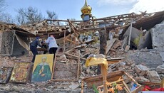 Під Запоріжжям у Великодню ніч ракета знищила храм УПЦ