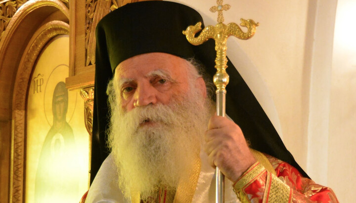 Metropolitan Seraphim. Photo: christospanagia.gr