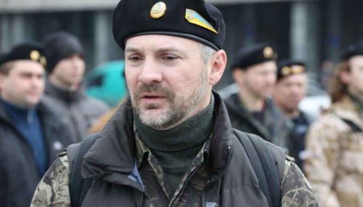 Directorul interimar al Rezervației Maxim Ostapenko. Imagine: telegraf
