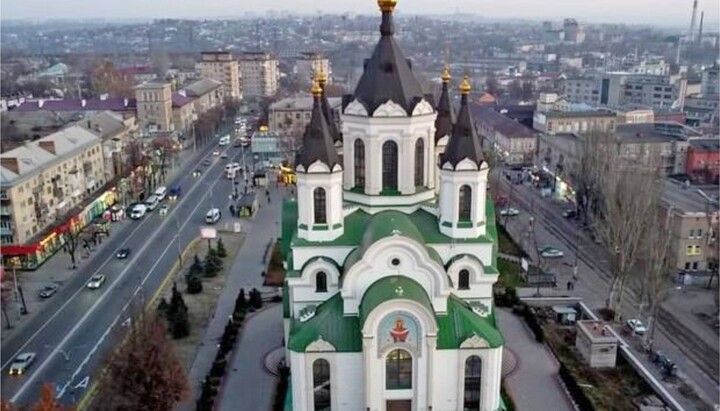 The Intercession Cathedral of the UOC in Zaporizhzhia. Photo: hramzp.ua