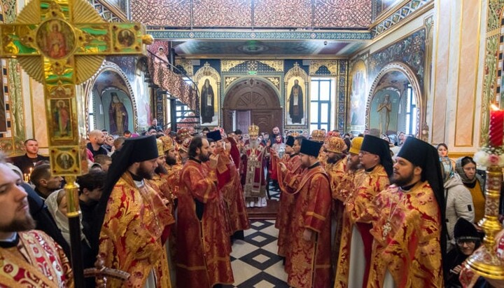 Литургия в день Антипасхи. Фото: news.church.ua