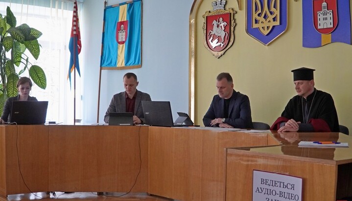 Συνεδρίαση του Δημοτικού Συμβουλίου του Βλαντίμιρ. Φωτογραφία: γραφείο τύπου του δημοτικού συμβουλίου του Βλαντίμιρ.