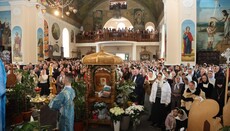 У Чернівецькій єпархії вшанували Красноїльську ікону Богоматері