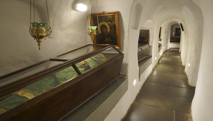 Holy relics in the Lavra Caves. Photo: lavra.ua