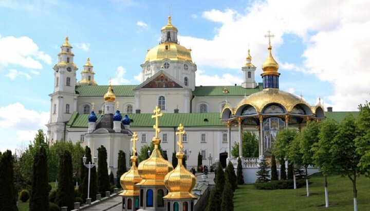 წმინდა მიძინების პოჩაევის ლავრა. ფოტო: glavcom.ua
