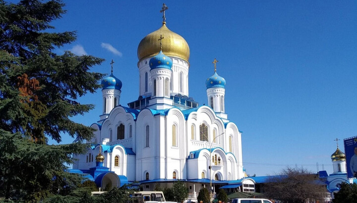 Catedrala Sfintei Cruci din Ujgorod. Imagine: zahid.espreso.tv