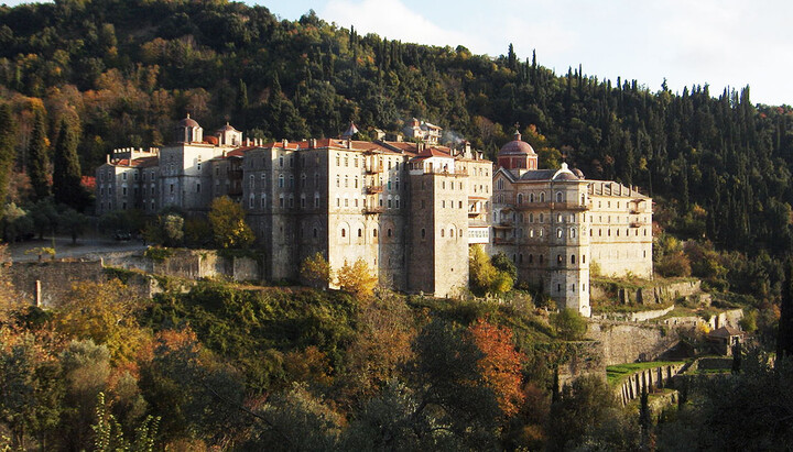 The Zographou Monastery. Photo: Mount Athos Pilgrimage Service website 
