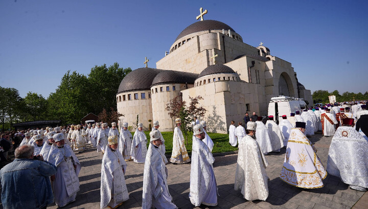 Освящение храма Святой Софии в Варшаве. Фото: orthodox.pl