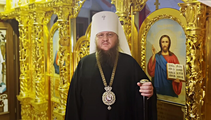 Metropolitan Theodosy (Snigirev) of Cherkasy and Kaniv. Photo: a video screenshot of the YouTube channel 