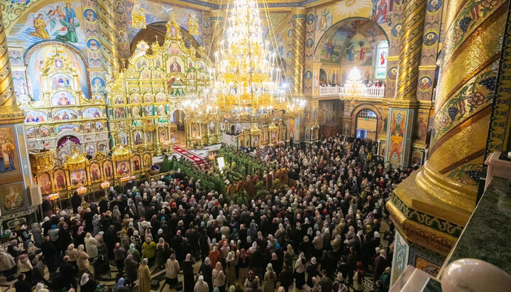 Урочистості в Почаївській лаврі. Фото: news.church.ua