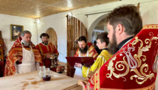 Иерарх УПЦ освятил новый храм в селе Звенигородка Кировоградской области