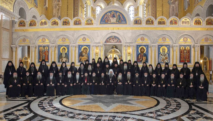 Members of the Bishops’ Synod of the Serbian Orthodox Church. Photo: spc.rs