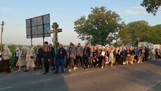 На организаторов крестного хода в Банченский монастырь составили протокол