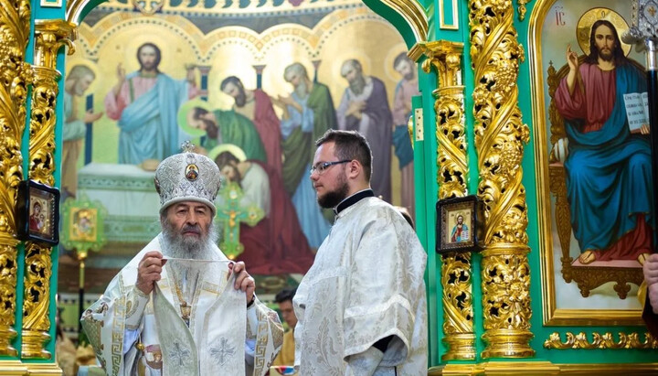 Блаженніший Онуфрій звершив ієрейську іротонію. Фото: news.church.ua