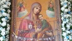 В Мукачевскую епархию доставили чудотворную икону Богородицы «Страстная»