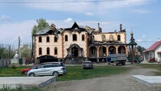 «Активісти» перешкоджають відновленню спаленого храму УПЦ у Мілієвому