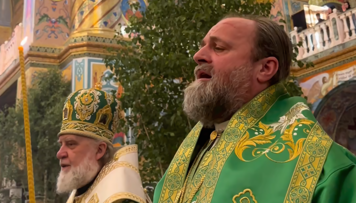 Єпископ Ремесіанський Стефан. Фото: скріншот каналу «Перший козацький»