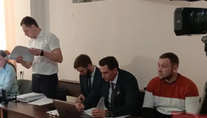 Провокатор Ананьев на заседании суда. Фото: vsim
