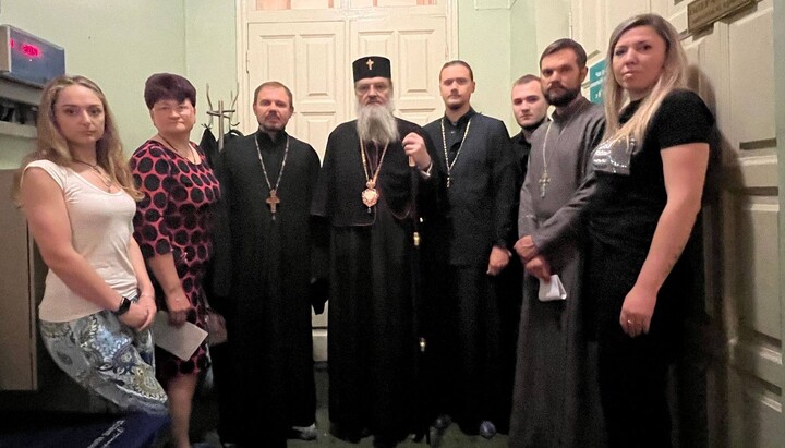 У Запоріжжі священники та віряни УПЦ здали кров. Фото: hramzp.ua