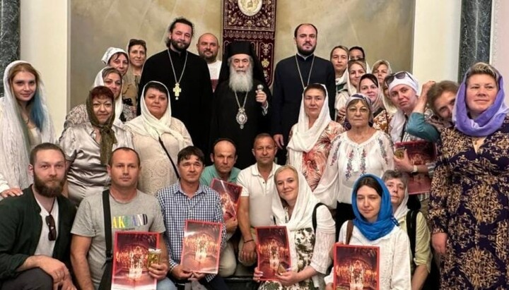 Зустріч Патріарха Феофіла з паломниками УПЦ із Лісабона. Фото: news.church.ua