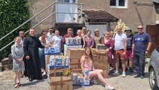 Громада УПЦ у Безансоні передала допомогу жителям Херсона
