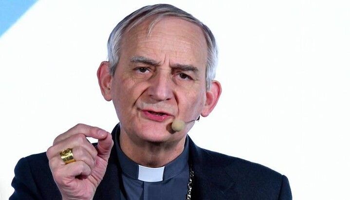 Ο ειδικός απεσταλμένος του Πάπα, ο καρδινάλιος Ματέο Ζούπι. Φωτογραφία: dw.com