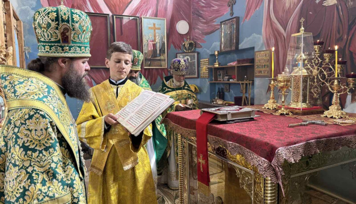 ს. ვლადიმიროვკაში ტაძარი აკურთხა მიტროპოლიტმა ბოგოლეპმა. ფოტო: alexandria-eparhia.org.ua