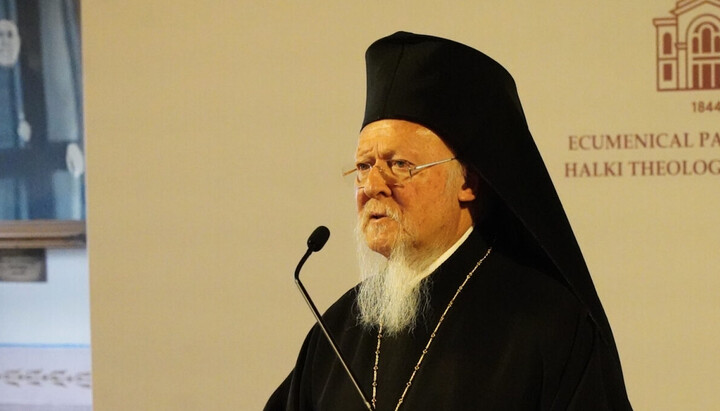 Патріарх Варфоломій. Фото: fosfanariou.gr