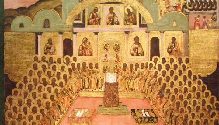 VII Вселенский собор. Фрагмент иконы. Фото: wikimedia.org