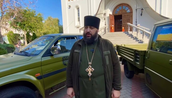 Протоиерей Илья Манита. Фото: Telegram-канал Одесской епархии УПЦ