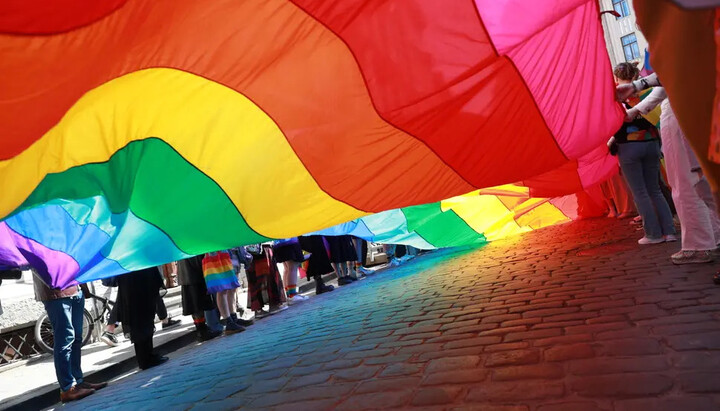 Paradă gay în Tallinn. Imagine: ERR