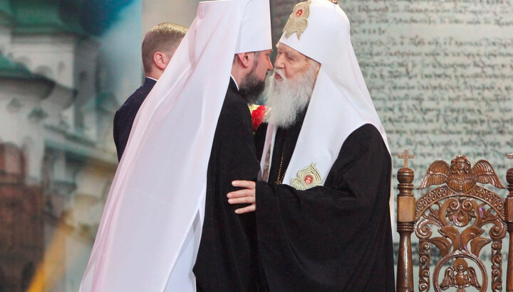Ο Ντουμένκο πιστεύει ότι όλοι θα ενωθούν γύρω από την Ουκρανική Ορθόδοξη Εκκλησία του Πατριαρχείου Κιέβου (Φιλάρετου). Φωτογραφία: Ουκρανική αλήθεια