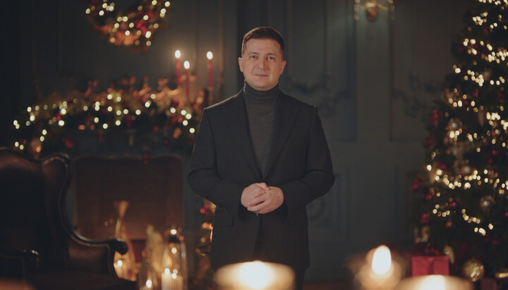 Ο Ζελένσκι δεν θα συγχαίρει πλέον τους Ουκρανούς στις 7 Ιανουαρίου. Φωτογραφία: Ιστοσελίδα του Ουκρανού Προέδρου