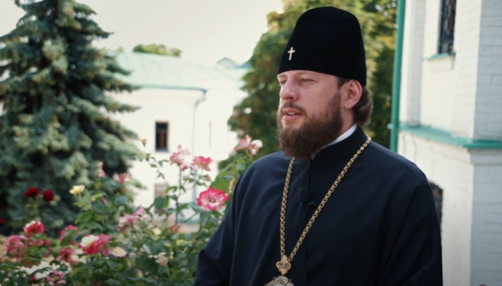 Archbishop Viktor (Kotsaba). Photo: a screenshot of the “Tetiana Tsaruk Channel. In Search of the Truth