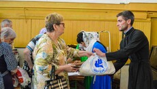 Bulgarian Church helps buy food for the displaced in Kyiv